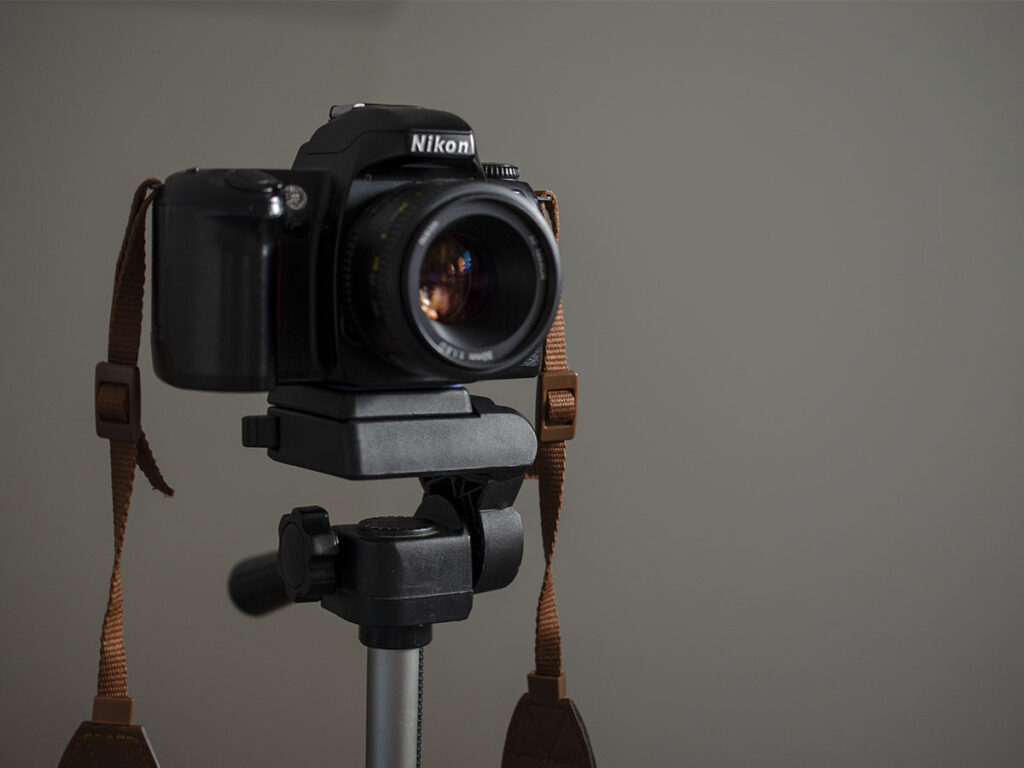 Nikon fotoaparát jako webkameru
